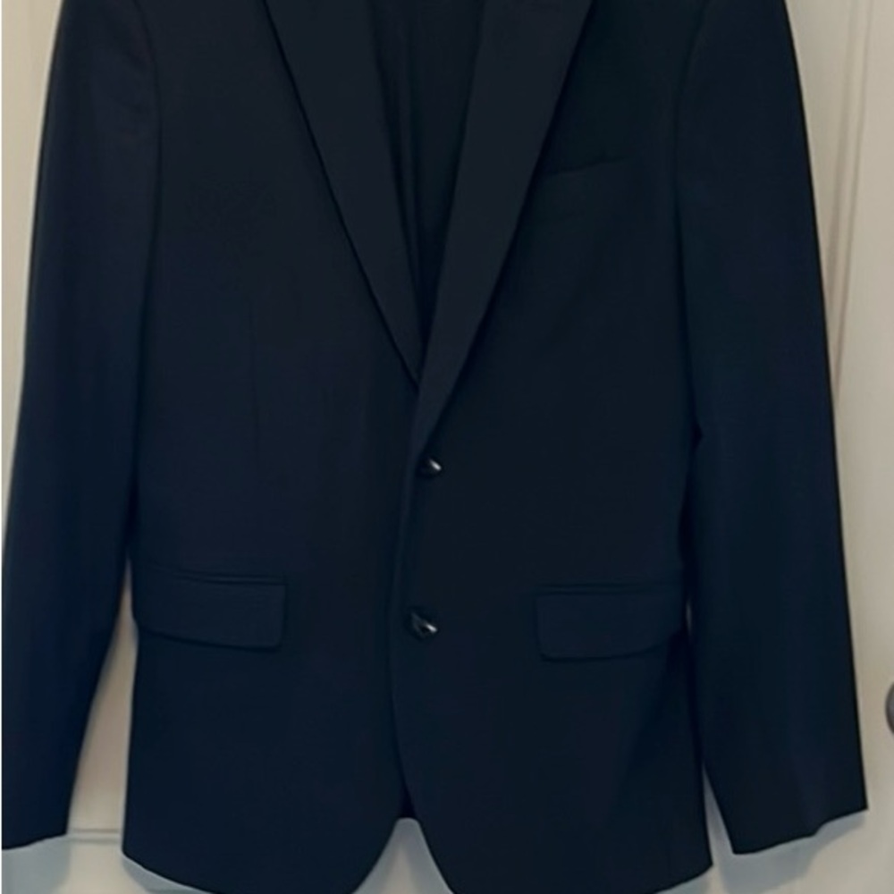 Men's Dark Charcoal Suit